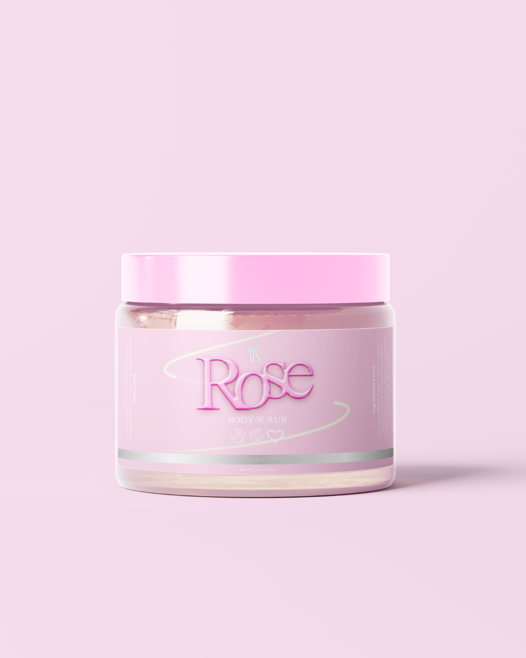 rose body scrub