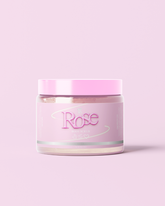 rose body scrub